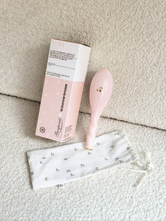 Bonpoint x La Bonne Brosse N.04 La Petite Brosse Enfant Rose Lilas et son Pochon Offert