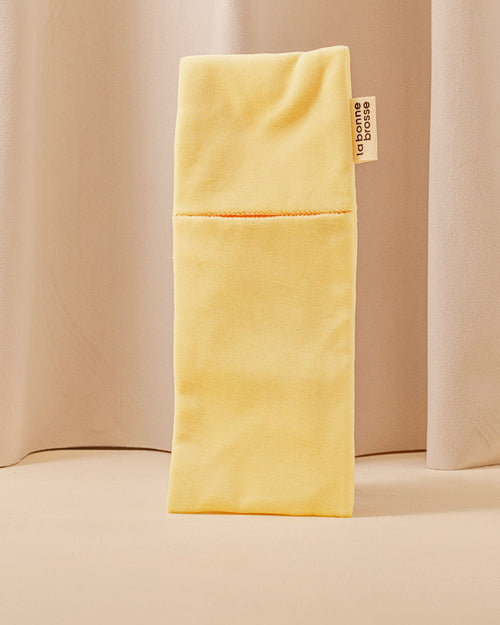 La Pochette "Brosse Ronde" Ivoire Cair